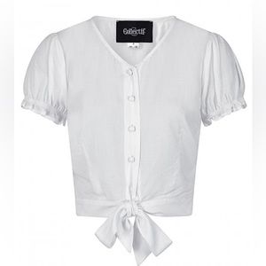 Collectif Misty Plain Blouse